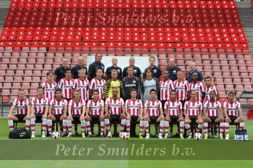 Eindhoven, 
Fotoshoot PSV Selektie Seizoen 2010/2011