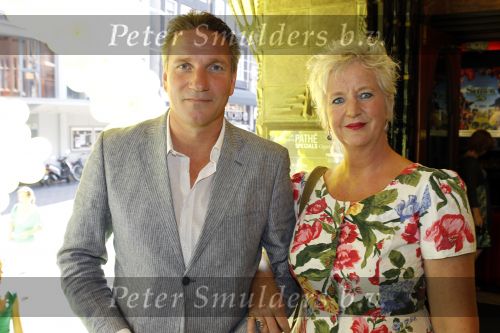Amsterdam 27 juni 2010
Premiere Shrek 3 in Tuschinski. 
Peter Blok met zijn vrouw