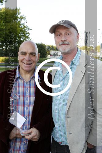 Amsterdam 15 augustus 2011
Premiere circus Renz in Amsterdam. Arjan Ederveen met partner
Peter Smulders bv