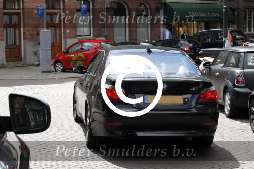 Amsterdam, 19 Augustus 2011
John v d Heuvel in zijn auto
Foto Peter Smulders BV