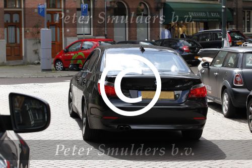 Amsterdam, 19 Augustus 2011
John v d Heuvel in zijn auto
Foto Peter Smulders BV