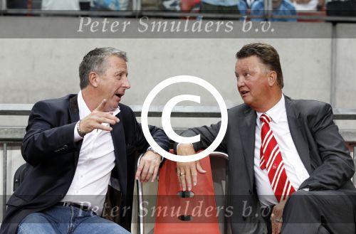 Amsterdam 3 augustus 2011
Afscheidswedstrijd Edwin v d Sar in Arena . 
Louis v Gaal
Peter Smulders bv