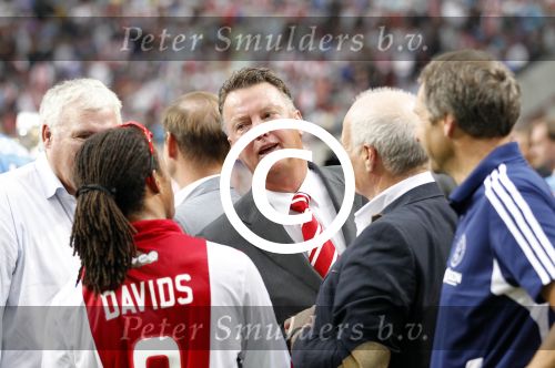 Amsterdam 3 augustus 2011
Afscheidswedstrijd Edwin v d Sar in Arena . 
Louis v Gaal
Peter Smulders bv