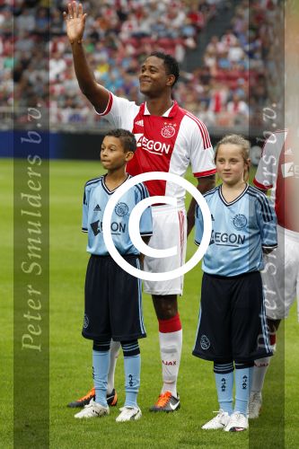 Amsterdam 3 augustus 2011
Afscheidswedstrijd Edwin v d Sar in Arena . Patrick Kluivert
Peter Smulders bv