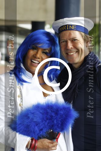 Amsterdam, 6 Augustus 2011
Gay Pride 2011
Patty Brard met vriend Antoinne v d Vijver
Foto Peter Smulders BV
