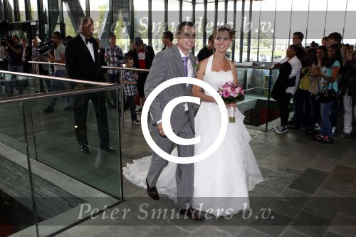 Hilversum 7 juli 2011
Ron Brandsteder presenteert de honeymoonquiz bij beeld en geluid.
Peter Smulders bv