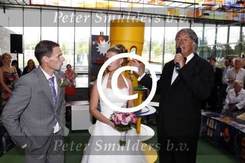 Hilversum 7 juli 2011
Ron Brandsteder presenteert de honeymoonquiz bij beeld en geluid.
Peter Smulders bv