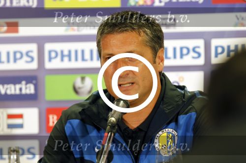 Eindhoven, 13 Augustus 2011
Kompetitiewedstrijd PSV-RKC, eindstand 1-0
Seizoen 2011/2012
Ruud Brood tijdens de persconferentie na afloop van de wedstrijd
Foto Junior Smulders