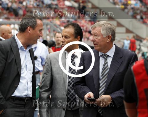 Amsterdam 3 augustus 2011
Afscheidswedstrijd Edwin v d Sar in Arena . 
Twan Hermens
Peter Smulders bv