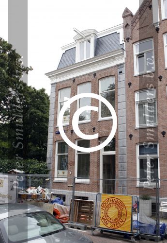 Amsterdam 16 juli 2011
Huis van Youp van t Hek tijdens verbouwing.
Peter Smulders bv