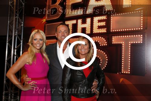 Amsterdam 10 augustus 2012
Presentatie nieuwe programma beat the best met Gorodon Angela Groothuizen en Chantal Janzen bedacht door John de Mol in carre.
Peter Smulders bv