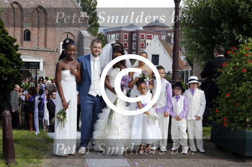 Amsterdam 21 juli 2012
Trouwen Sebastiaan en Berget Lewis in de petruskerk.
Peter Smulders bv