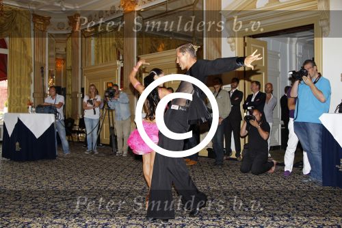 Amsterdam, 22 Augustus 2012
Perspresentatie Strictly Come Dancing van de AVRO

Foto Peter Smulders BV