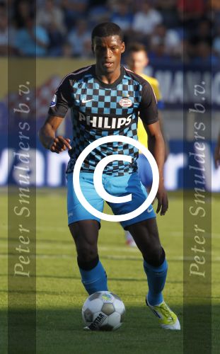 Waalwijk, 11 Augustus 2012
Eerste kompetitiewedstrijd in het nieuwe seizoen 2012/2013 tussen RKC-PSV, eindstand 3-2
Georginio Wijnaldum
Foto Peter Smulders BV
