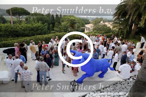 St Tropez 3 augustus 2012
Jan des Bouvrie viert zijn 70e verjaardag thuis bij hem in St Tropez.
Peter Smulders bv