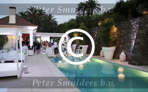 St Tropez 3 augustus 2012
Jan des Bouvrie viert zijn 70e verjaardag thuis bij hem in St Tropez.
Peter Smulders bv