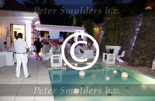 St Tropez 3 augustus 2012
Jan des Bouvrie viert zijn 70e verjaardag thuis bij hem in St Tropez.
Peter Smulders bv