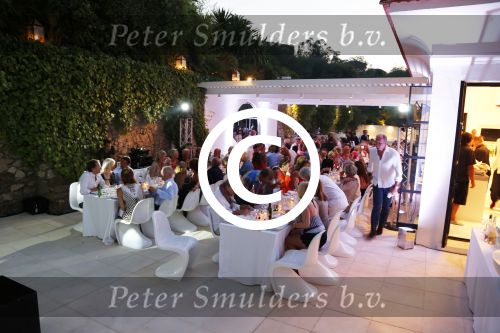 St Tropez 3 augustus 2012
Jan des Bouvrie viert zijn 70e verjaardag thuis bij hem in St Tropez.
Peter Smulders bv