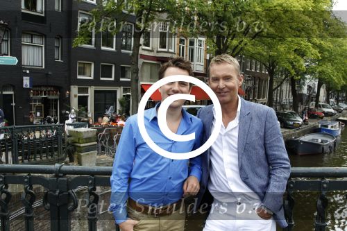 Amsterdam, 22 Augustus 2012
Persvoorstelling cast De Jantjes
Job bovenlander en Hans Cornelissen
Foto Peter Smulders BV