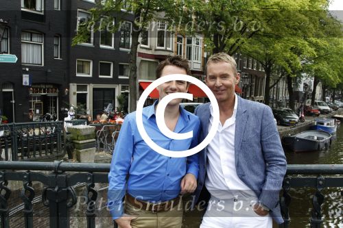 Amsterdam, 22 Augustus 2012
Persvoorstelling cast De Jantjes
Job bovenlander en Hans Cornelissen
Foto Peter Smulders BV