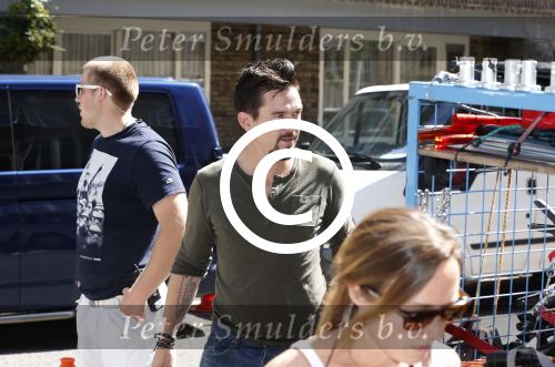 Amsterdam 10 augustus 2012
Yolanthe Sneijder Cabau Najib Amhali en Johnny de Mol bij opnames film Valentino.
Peter Smulders bv
