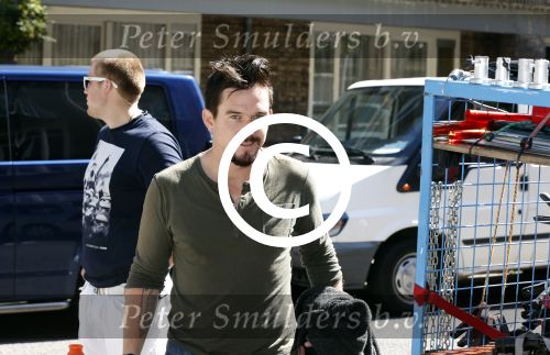 Amsterdam 10 augustus 2012
Yolanthe Sneijder Cabau Najib Amhali en Johnny de Mol bij opnames film Valentino.
Peter Smulders bv