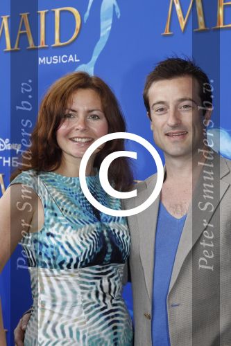 Rotterdam, 16 Juni 2012
Premiere Musical Little Mermaid in het Nieuwe Luxor theater
Maaike Widdershoven met partner Daniel Staakman
Foto Peter Smulders BV