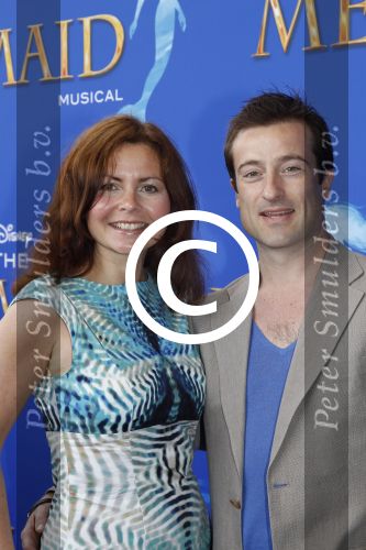 Rotterdam, 16 Juni 2012
Premiere Musical Little Mermaid in het Nieuwe Luxor theater
Maaike Widdershoven met partner Daniel Staakman
Foto Peter Smulders BV