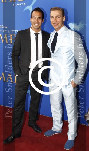 Rotterdam, 16 Juni 2012
Premiere Musical Little Mermaid in het Nieuwe Luxor theater
Rechts, Marcel Visscher en links Vincent Pelupessy
Foto Peter Smulders BV