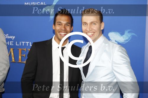 Rotterdam, 16 Juni 2012
Premiere Musical Little Mermaid in het Nieuwe Luxor theater
Rechts, Marcel Visscher en links Vincent Pelupessy
Foto Peter Smulders BV