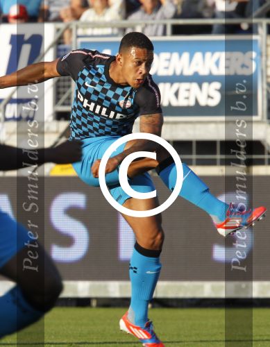 Waalwijk, 11 Augustus 2012
Eerste kompetitiewedstrijd in het nieuwe seizoen 2012/2013 tussen RKC-PSV, eindstand 3-2
Memphis Depay
Foto Peter Smulders BV