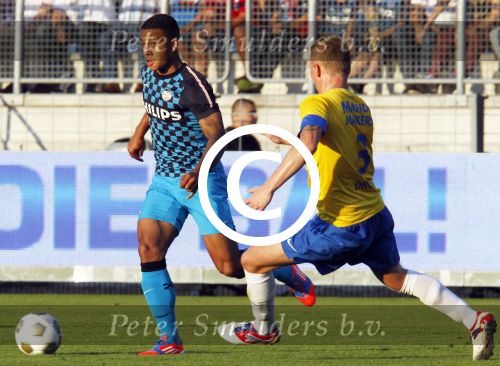 Waalwijk, 11 Augustus 2012
Eerste kompetitiewedstrijd in het nieuwe seizoen 2012/2013 tussen RKC-PSV, eindstand 3-2
Memphis Depay
Foto Peter Smulders BV
