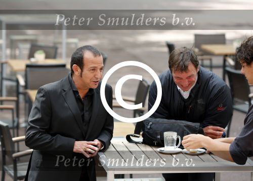 Amsterdam 8 augustus 2012
Najib Amhali en Willem Holleeder bij opnames van film valentino op het beursplein.
Peter Smulders bv