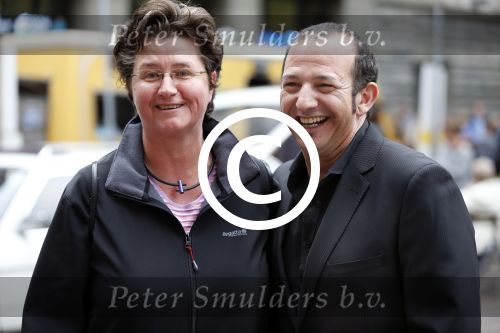 Amsterdam 8 augustus 2012
Najib Amhali en Willem Holleeder bij opnames van film valentino op het beursplein.
Peter Smulders bv