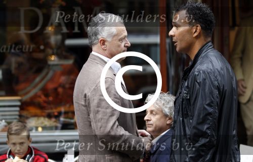 Amsterdam 14 juni 2012
Ruud en Maxim Gullit op vespa scooter en met Bram Moszkowicz.
Peter Smulders bv