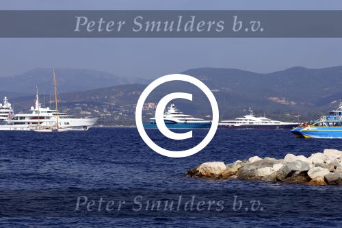 St Tropez 3 augustus 2012
De haven  in St Tropez.
Peter Smulders bv