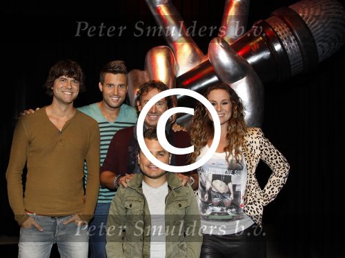 Hilversum, 21 Augustus 2012
Persconferentie The Voice of Holland
het panel van The Voice met Marco Borsato, Trijntje Oosterhuis, Nick en Simon, Roel v Velzen
Foto Peter Smulders BV