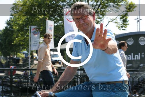Amsterdam 26 juli 2012
Ursul de Geer op de fiets.
Peter Smulders bv