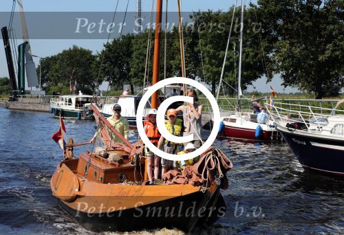 Sluis van Homan, 24 Juli 2012
Vanessa de Gaay Fortman met haar man Mark en drie kinderen
Foto Peter Smulders BV