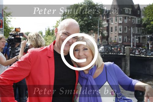 Amsterdam, 22 Augustus 2012
Persvoorstelling cast De Jantjes
Willeke Alberti samen met Arie Cupe
Foto Peter Smulders BV