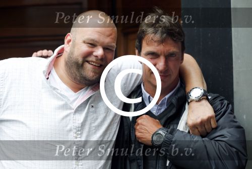 Amsterdam 7 augustus 2012
Willem Holleeder met Menno Kohler op de cornelis schuytstraat.
Peter Smulders bv