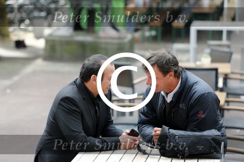 Amsterdam 8 augustus 2012
Najib Amhali en Willem Holleeder bij opnames van film valentino op het beursplein.
Peter Smulders bv