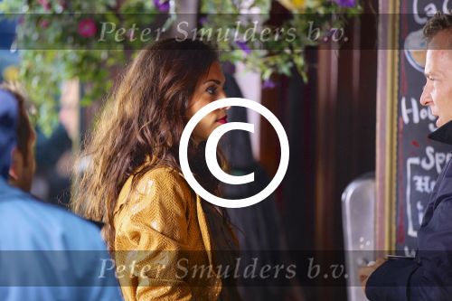 Amsterdam, 11 Juli 2012
Yolanthe Sneijder tijdens filmopnames in Amsterdan
Foto Peter Smulders BV