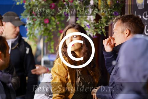 Amsterdam, 11 Juli 2012
Yolanthe Sneijder tijdens filmopnames in Amsterdan
Foto Peter Smulders BV