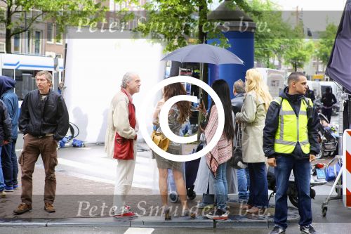 Amsterdam, 11 Juli 2012
Yolanthe Sneijder tijdens filmopnames in Amsterdan
Foto Peter Smulders BV
