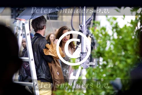 Amsterdam, 11 Juli 2012
Yolanthe Sneijder tijdens filmopnames in Amsterdan
Foto Peter Smulders BV