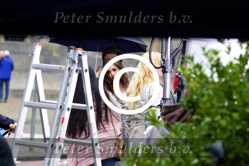 Amsterdam, 11 Juli 2012
Yolanthe Sneijder tijdens filmopnames in Amsterdan
Foto Peter Smulders BV