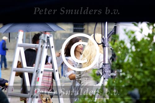 Amsterdam, 11 Juli 2012
Yolanthe Sneijder tijdens filmopnames in Amsterdan
Foto Peter Smulders BV
