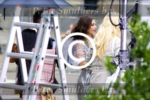 Amsterdam, 11 Juli 2012
Yolanthe Sneijder tijdens filmopnames in Amsterdan
Foto Peter Smulders BV