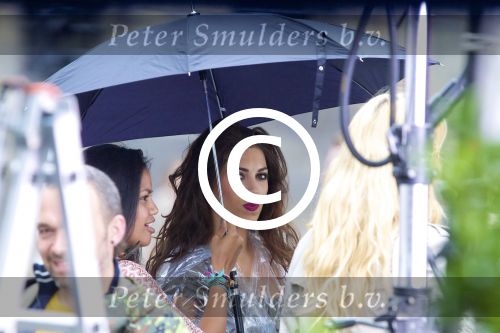 Amsterdam, 11 Juli 2012
Yolanthe Sneijder tijdens filmopnames in Amsterdan
Foto Peter Smulders BV